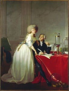 Portrait of Lavoisier & His Wife Marie